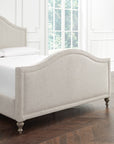 Charlotte Upholstered Bed with Footboard