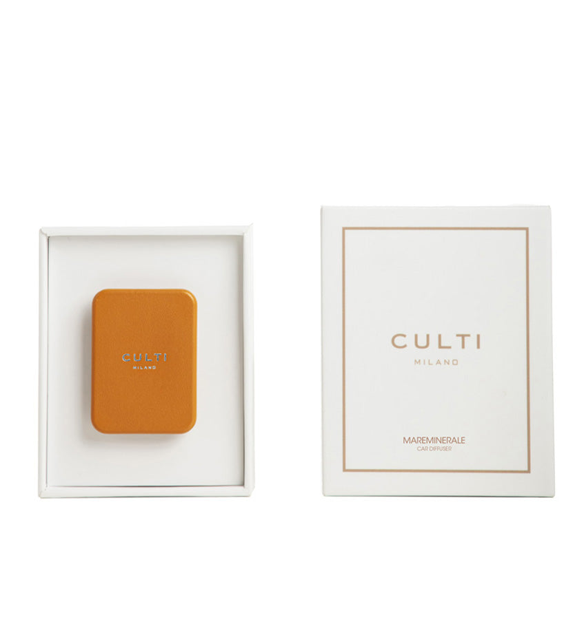 Mareminerale Orange Leather Diffuser - Car Diffuser | SFERRA