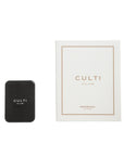 CULTI MILANO Car Diffuser Black Leather - Mediterranea