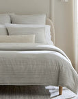 Pellestrina duvet cover on the bed