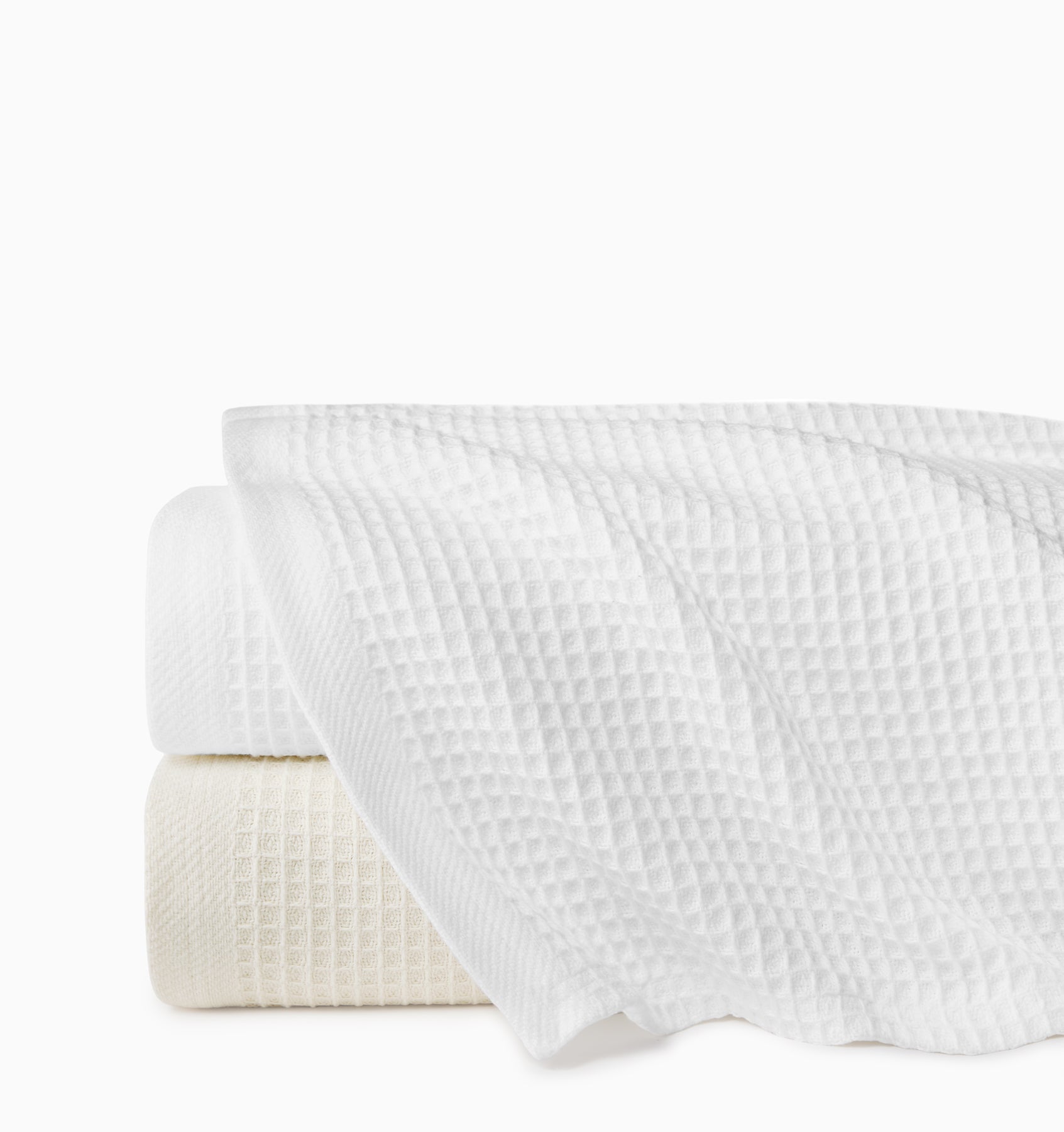 Kingston Blanket - Waffle Weave Thermal Blanket | SFERRA
