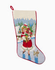 Ice Skater Girl Stocking