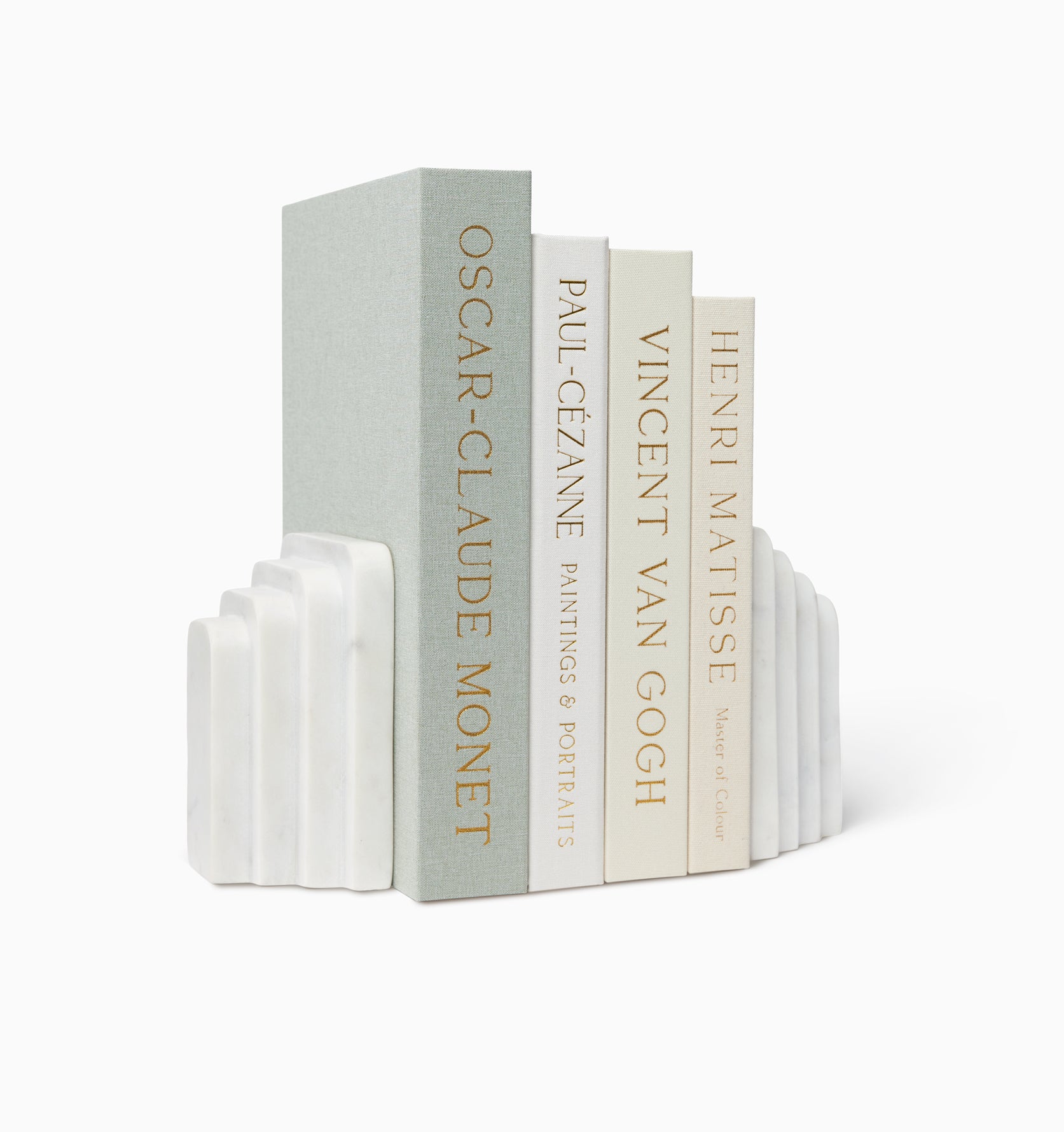Feralibri Bookends - Marble Bookends | SFERRA