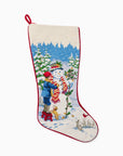 Snowman Boy Stocking