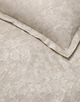 Altea Khaki duvet cover and sham