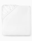 Ariel white fitted sheet folded