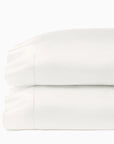 Ariel oyster pillowcases stacked