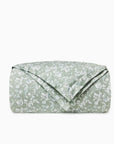 Fronda sage folded duvet cover
