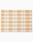 Masseria placemat in almond/oyster on a white background
