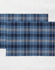 Masseria placemats in Cadet/Navy stacked
