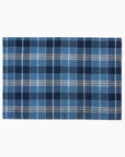 Masseria placemat in Cadet/Navy on a white background