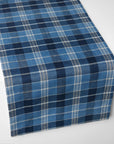 Cadet/Navy Masseria table runner on white table