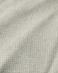 Terranova grey throw blanket close up