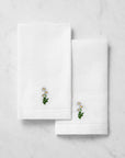 Fiorenza April Daisy guest towel set of two