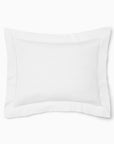 Luxor white standard sham