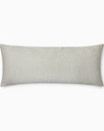 Nesso 16x36" sand jacquard decorative pillow