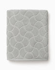 Oasi platinum bath sheet folded