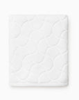 Oasi white bath towel folded