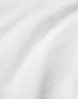 Spinato blanket in white texture