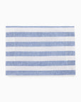 Stramare table runner folded in white/ocean