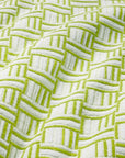Tirreno kiwi beach towel texture close up