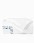 Tralcio white/sea duvet cover folded