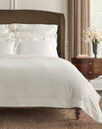 Ariel full bed corner duvet cover
