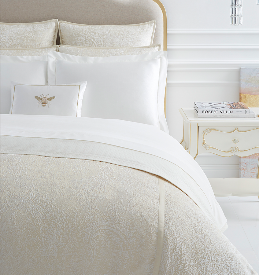 Giza 45 Seta Flat Sheets - Luxury Sateen Sheets | SFERRA