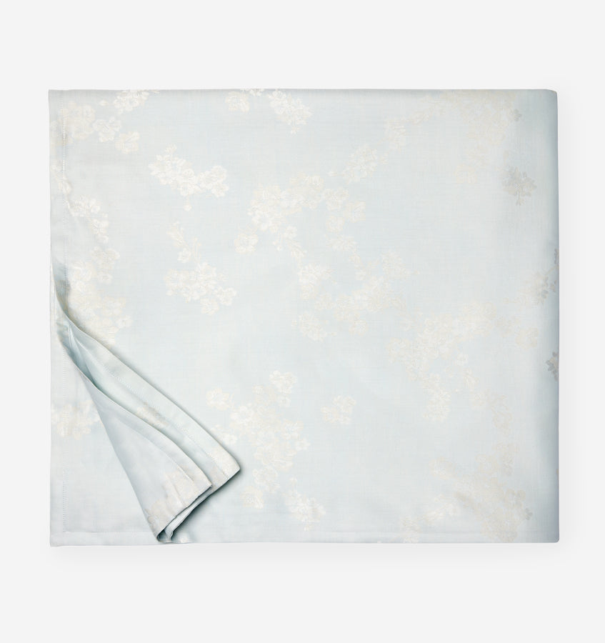 Salara Collection Luxury Blue Sateen Bedding SFERRA