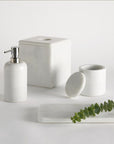 Velina Marble Storage Jar
