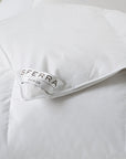 Filled with all-natural, white duck down, Dover is a great foundation for luxury bedding.