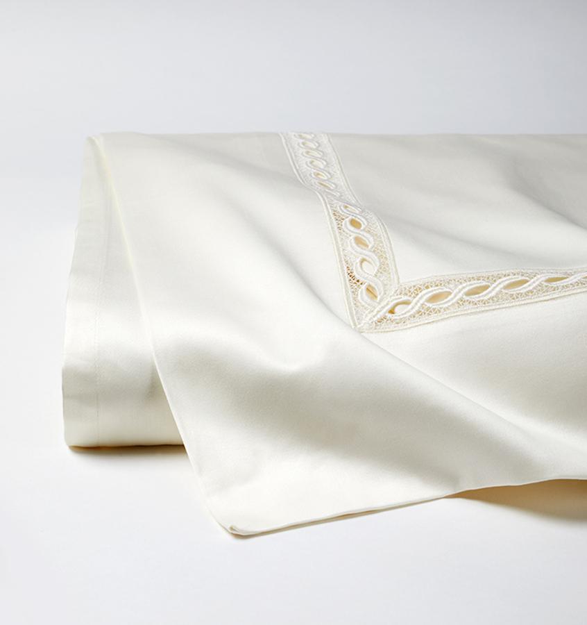 Full Queen Flat Sheet 96X114 - Millesimo Collection - By Sferra