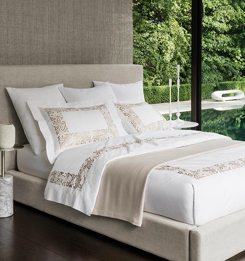 Saxon Collection - Luxury Embroidered Bedding | SFERRA