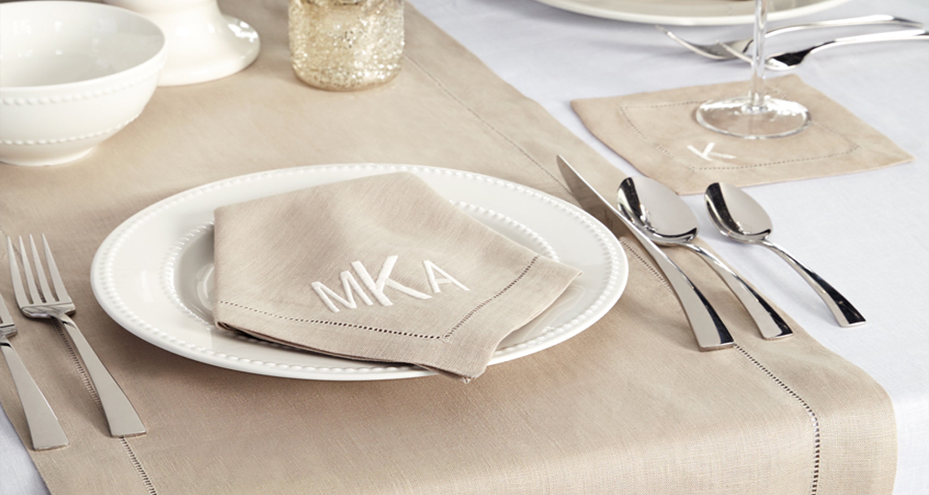 Monogrammed Table