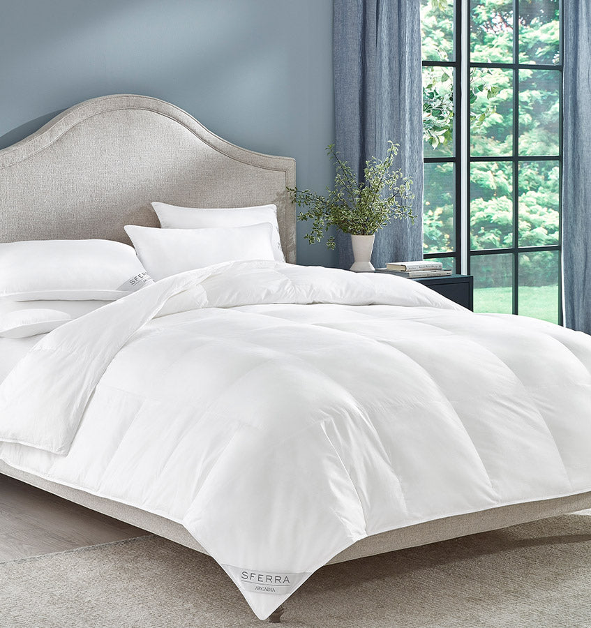 Arcadia Duvet Down Alternative Comforter SFERRA