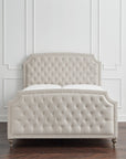 Ashville Upholstered Bed with Footboard