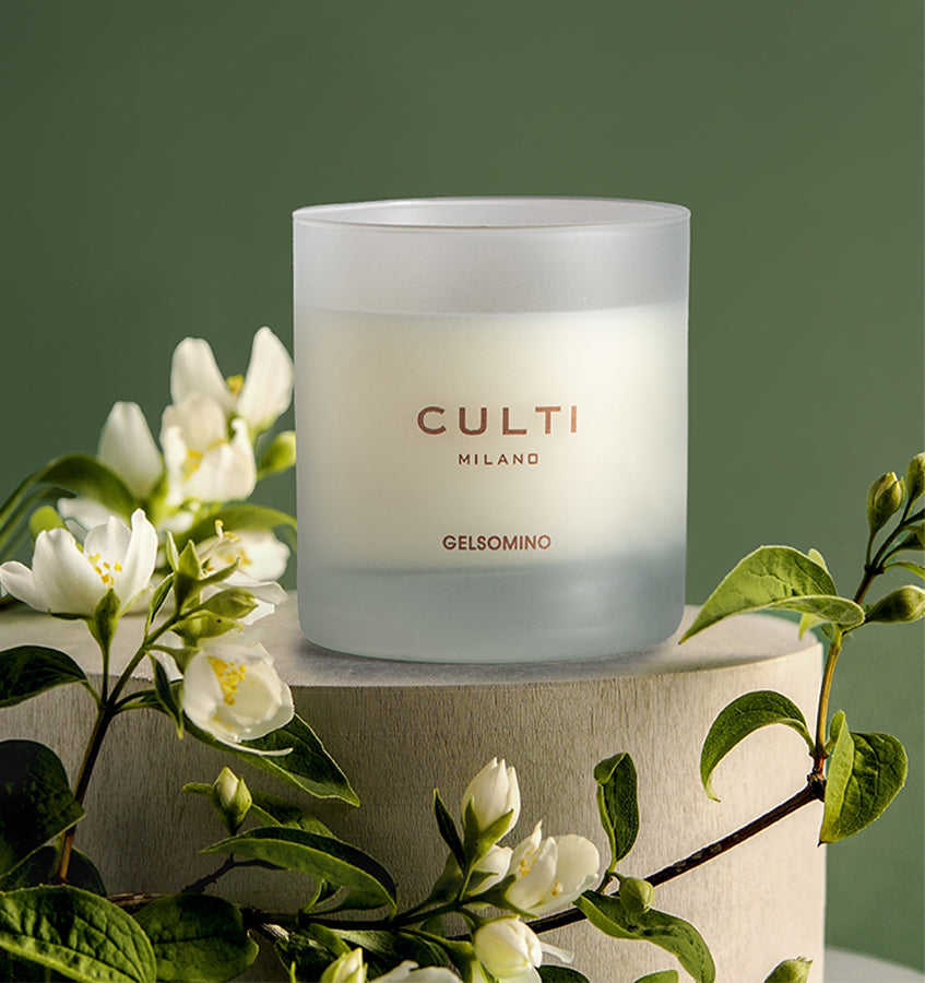 Culti Milano Gelsomino Candle - Luxury Candle | SFERRA