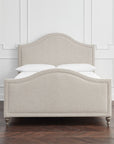 Charlotte Upholstered Bed with Footboard