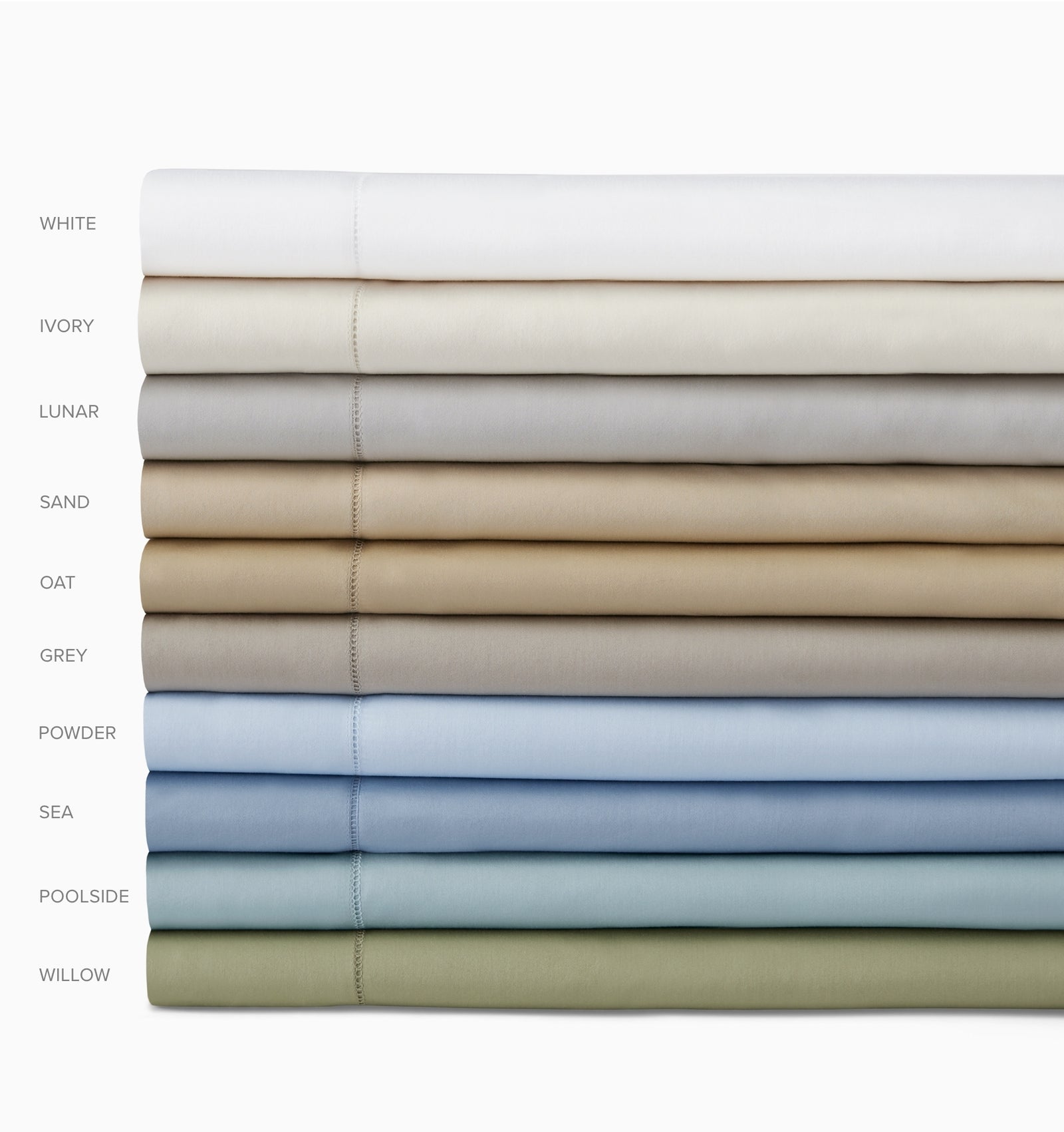 Fiona Flat Sheet, Luxury Sateen Bedding & Sheets