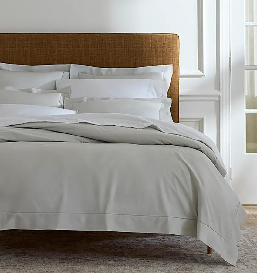 Luxor silver duvet cover