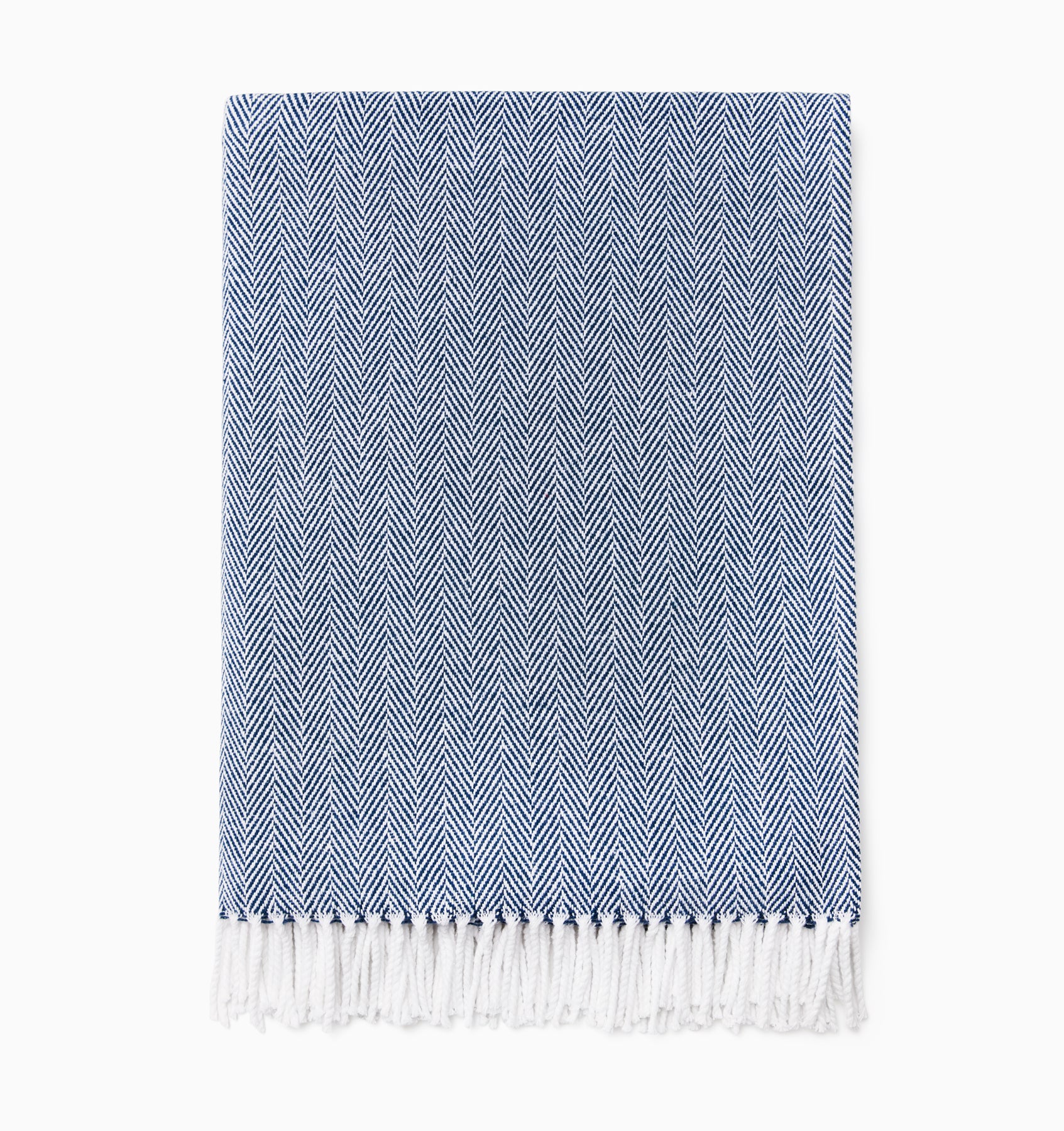 Celine Throw - Herringbone Cotton Throw Blanket | SFERRA Celine Throw - Herringbone Cotton Throw Blanket | SFERRA