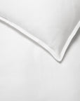 Perrio white coverlet & sham