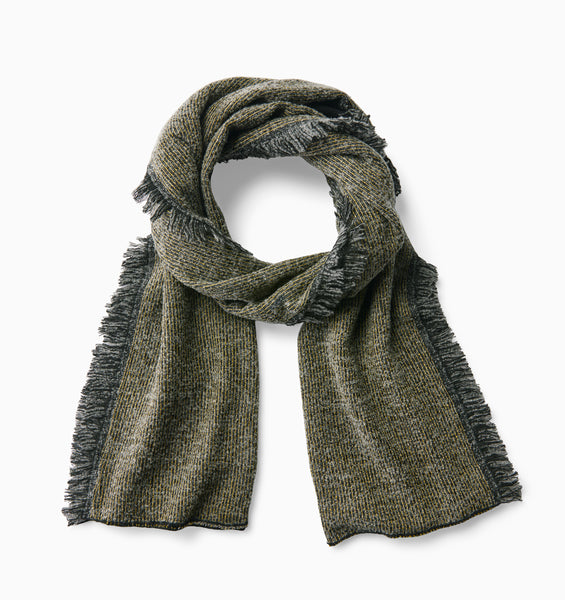 Gavia Scarf - Luxury Fringed Wool Scarf | SFERRA