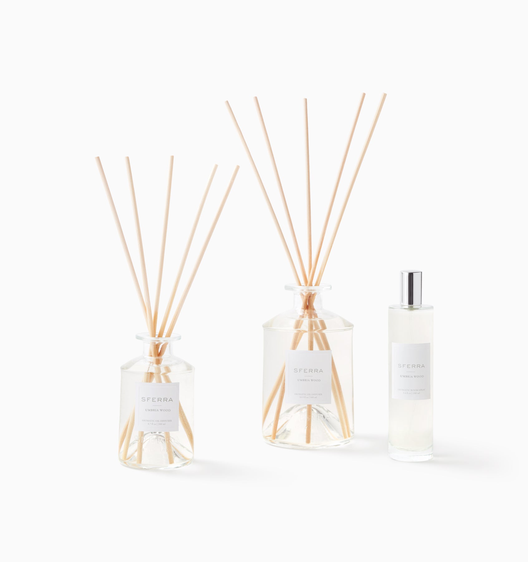 Umbria Wood Reed Diffuser - Home Scents | SFERRA