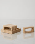 Travertino Napkin Rings