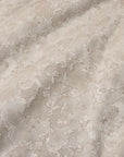 Altea Khaki floral bed linens texture