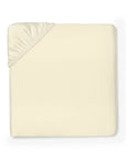Ariel parchment fitted sheet folded