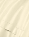 Ariel parchment bed linen close up texture