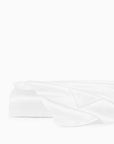 White Ariel flat sheet folded