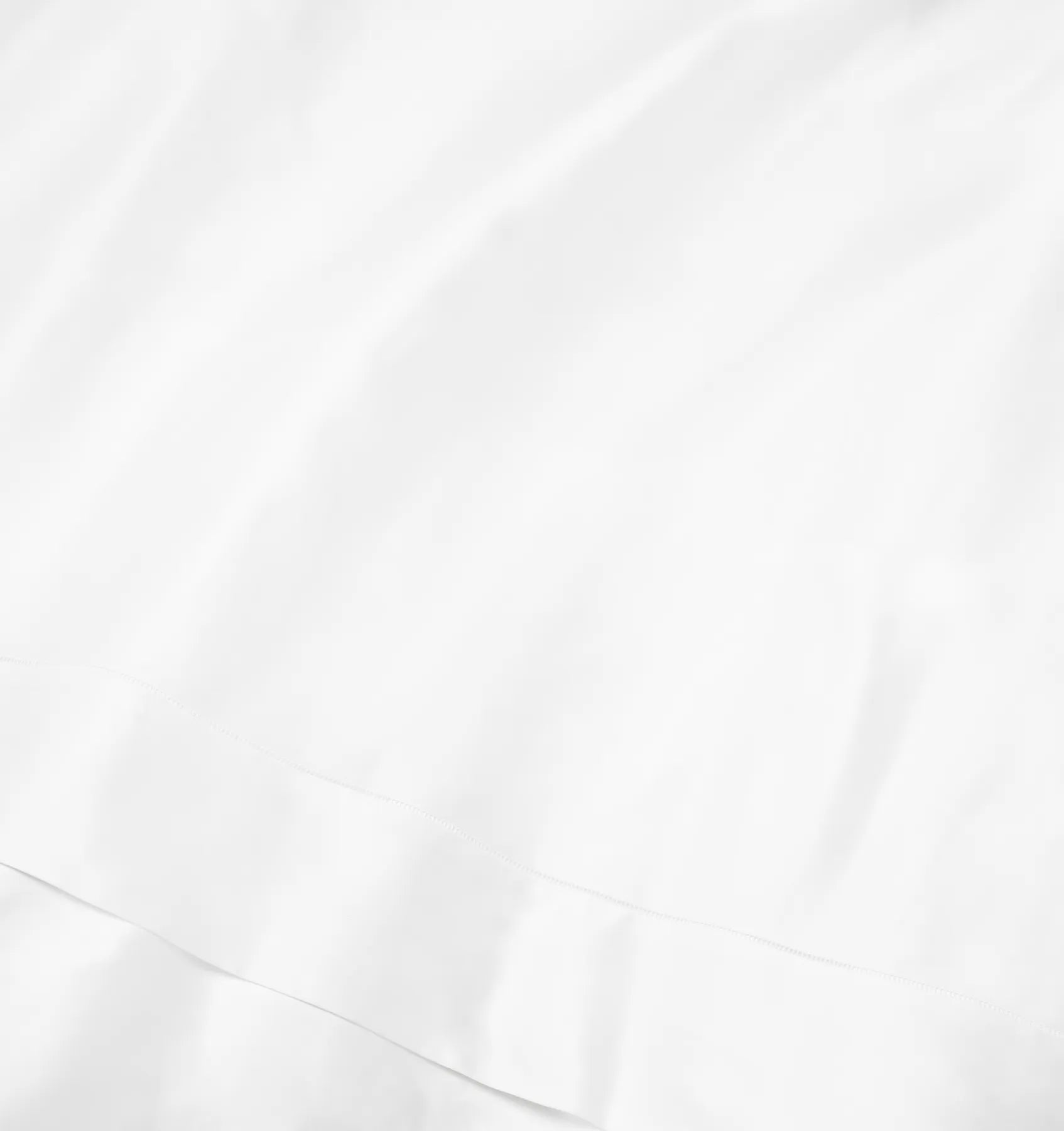 Ariel white bed linen close up texture
